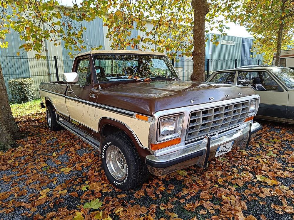 A 1978 Ford F-150 parked outdoors